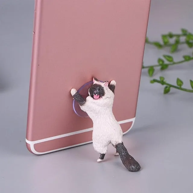 Cat Sucker Smartphone Holder