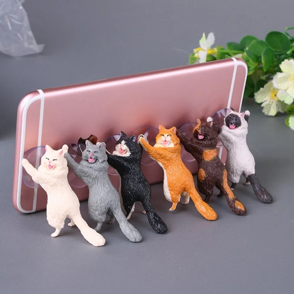 Cat Sucker Smartphone Holder