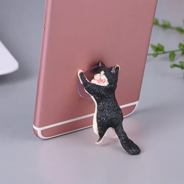 Cat Sucker Smartphone Holder