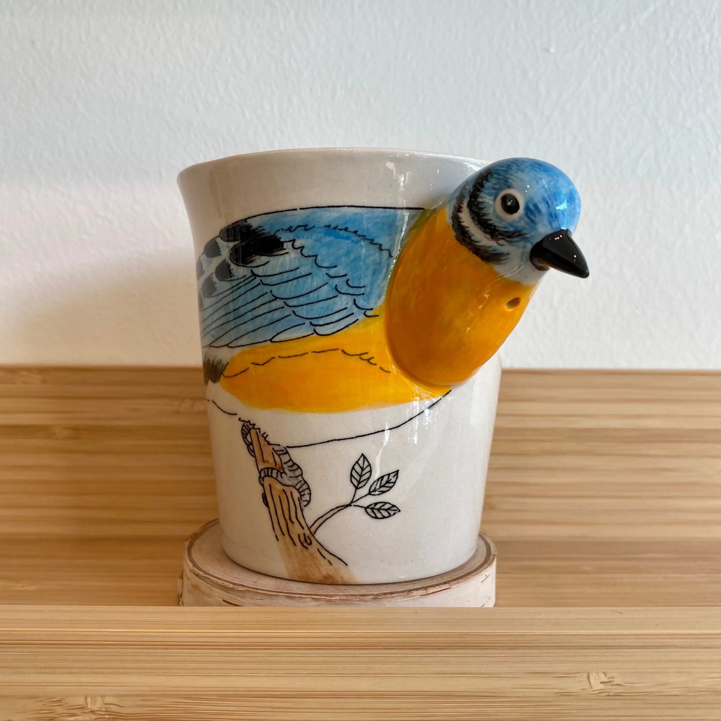 Ceramic Animal Mugs | Birds