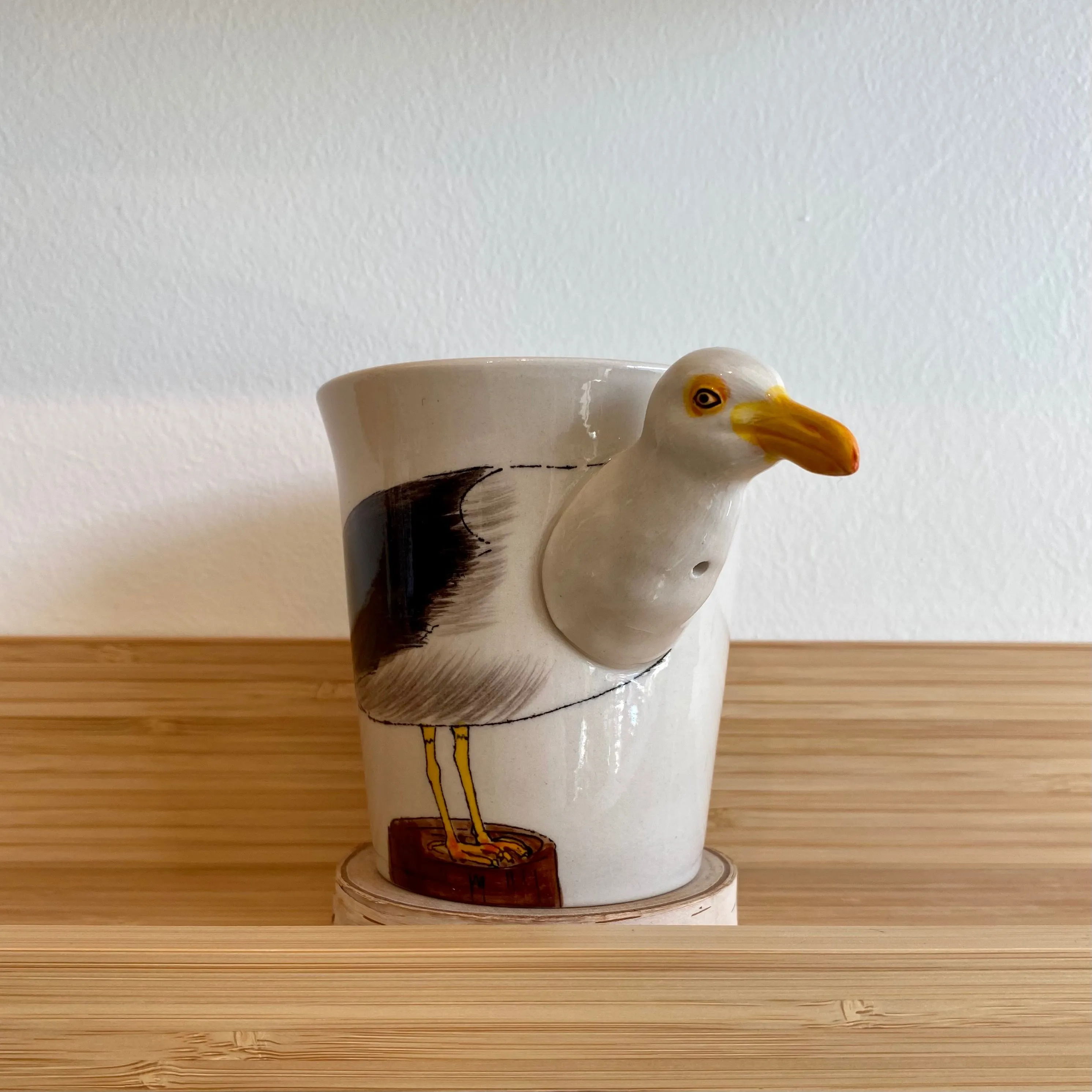 Ceramic Animal Mugs | Birds