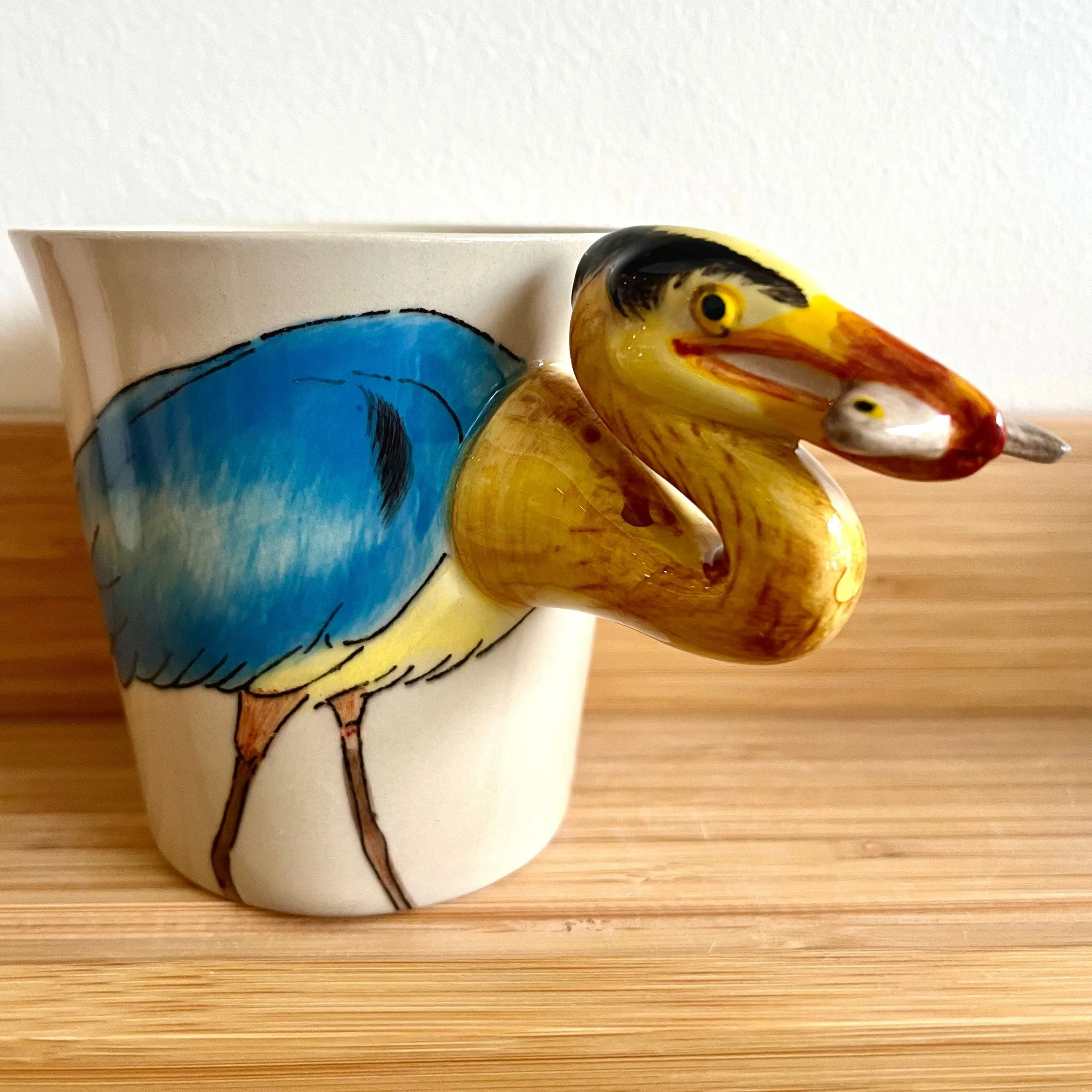 Ceramic Animal Mugs | Birds