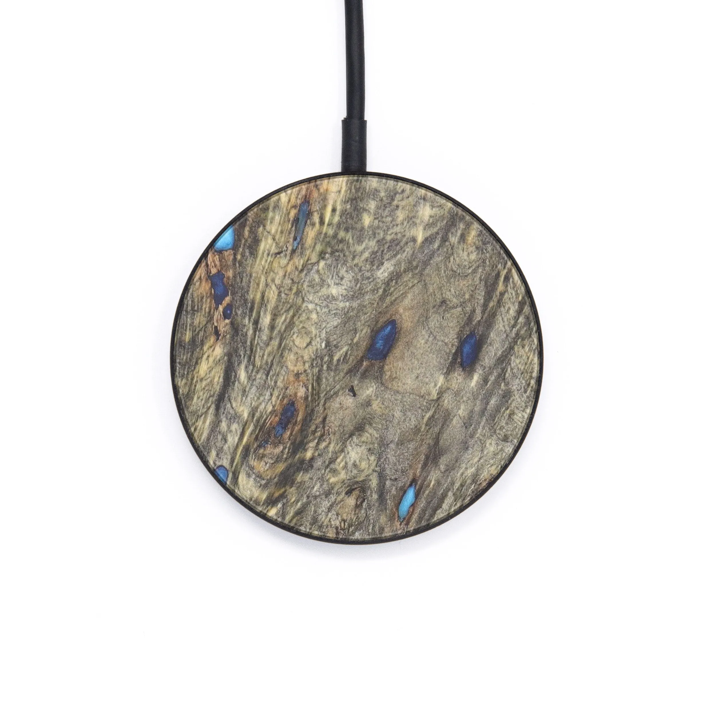 Circle Burl Wood Wireless Charger - Nathalia (Buckeye Burl, 605374)