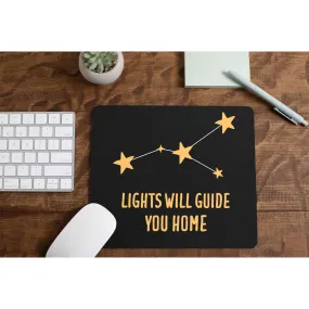 Coldplay Mousepad - Guiding Lights