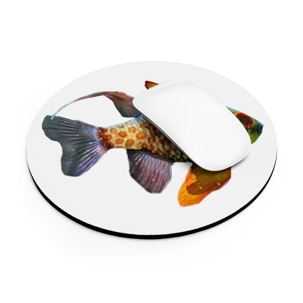 Colored Fish Mouse Pad