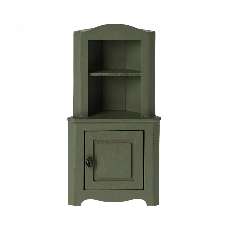 Corner Cabinet Dark Green Mouse Size '24