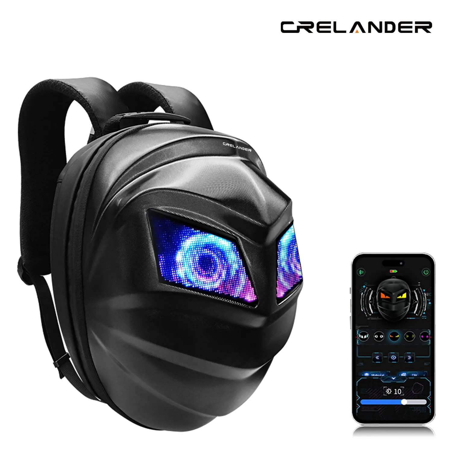 CRELANDER LED Knight Backpack (Black Knight)