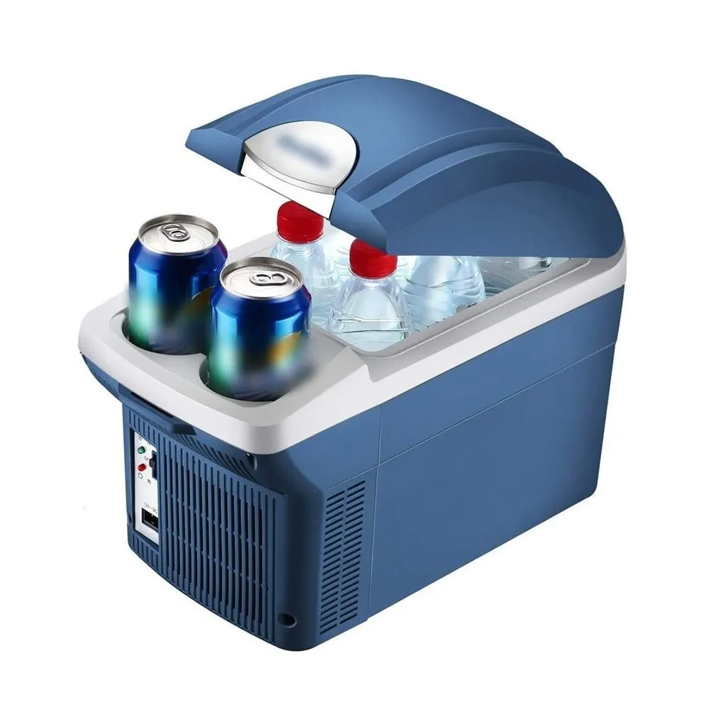 CRONY Car Icebox 8L Low Noise Compact Refrigerators Mini Fridge Portable Cooler Car Refrigerator