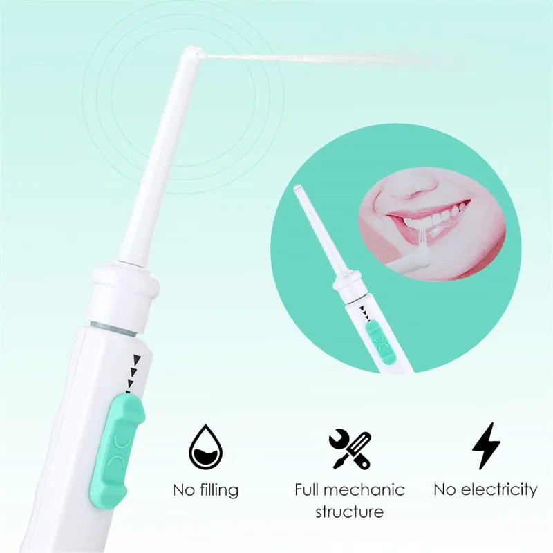 Dental Water Flosser Faucet Oral Irrigator Floss Dental Irrigator Portable Dental Water Jet Teeth Cleaning Mouth Washing Machine 0ral irrigator