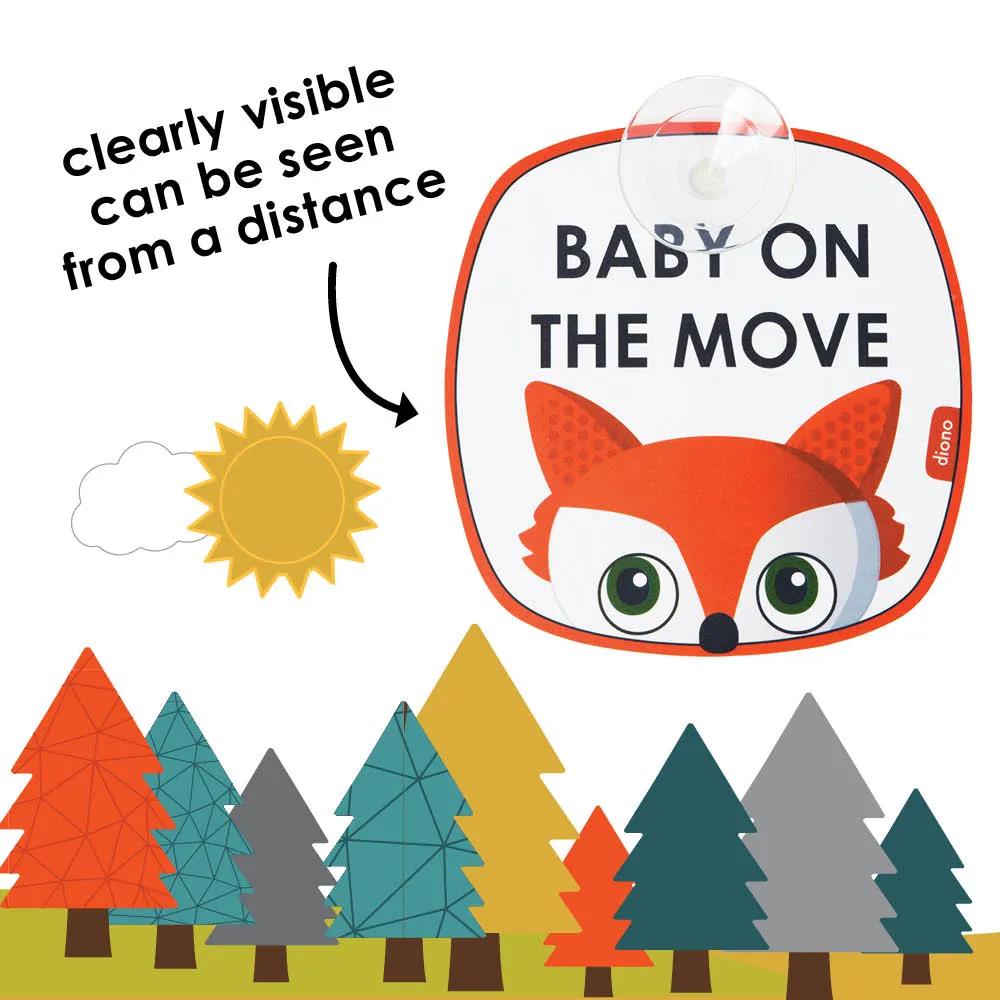 Diono Baby On The Move Signs 2PK