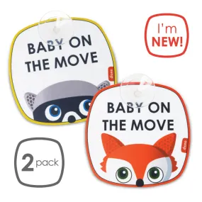 Diono Baby On The Move Signs 2PK