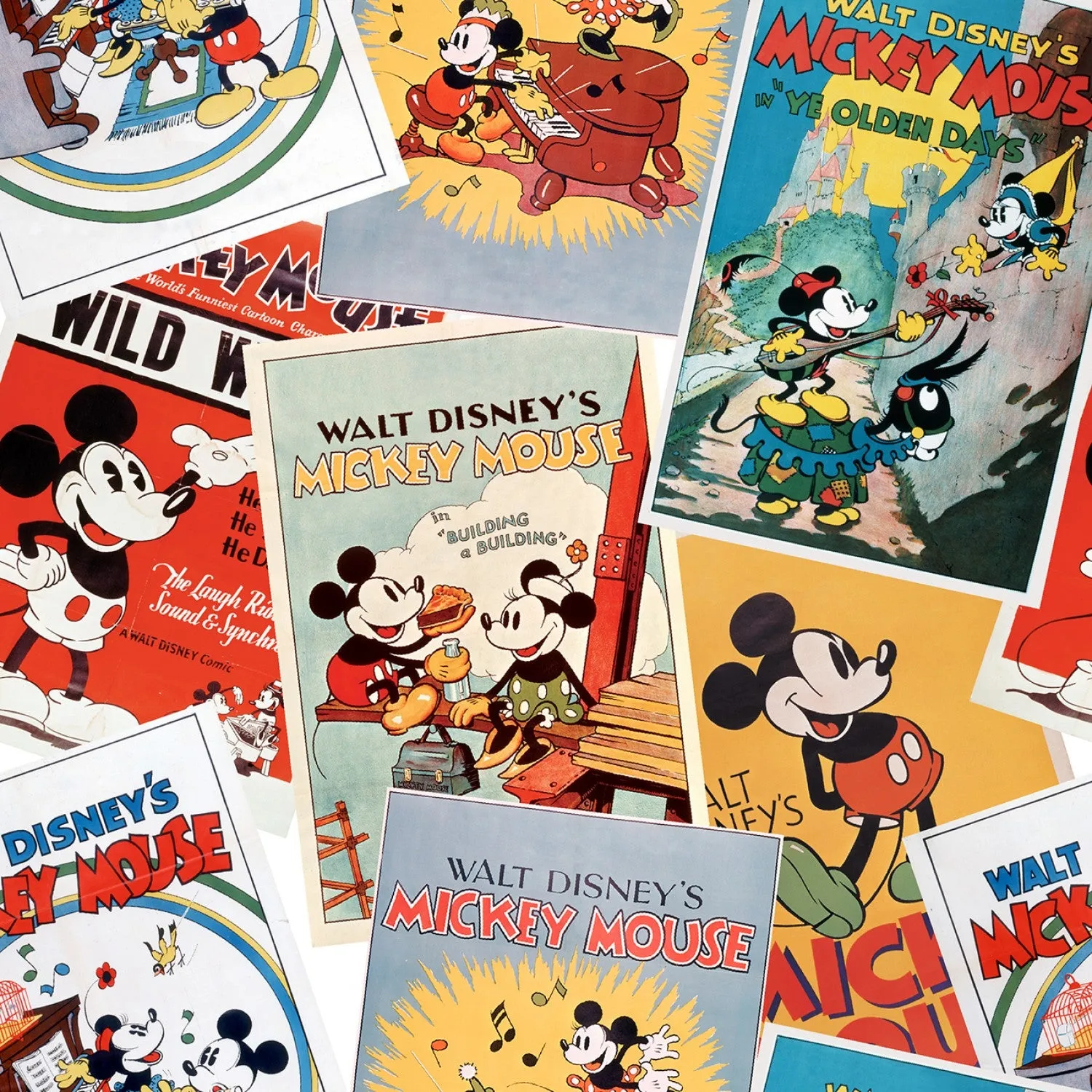 Disney Classic Mickey Posters