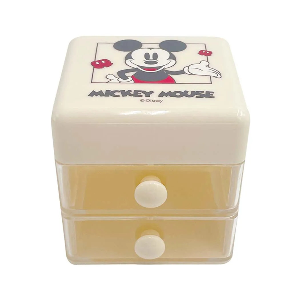 Disney Mickey Mouse Collection Mini Flip-Lid Storage Box for Desk (Mickey)