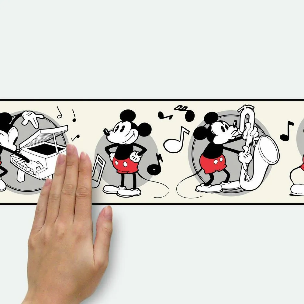 Disney Vintage Mickey Mouse Peel and Stick Border