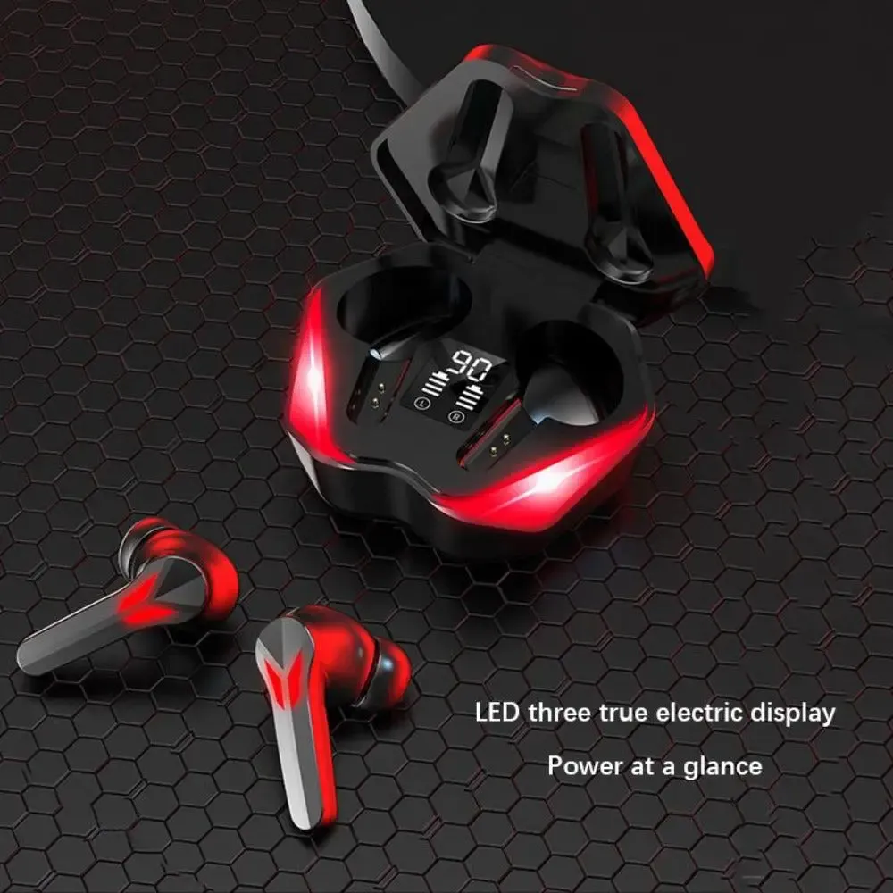 Dragon Red Flame Bluetooth Earbuds