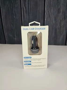 Dual Pot Car Charger-usb usbc-pd Port-65301