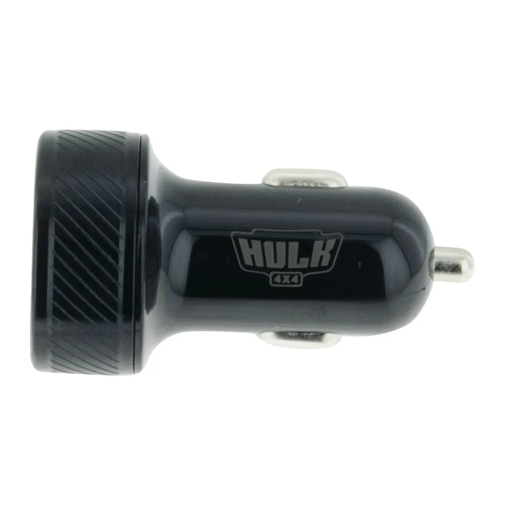 Dual Usb In Car Socket Charger Dual Qc3.0 With Voltmeter