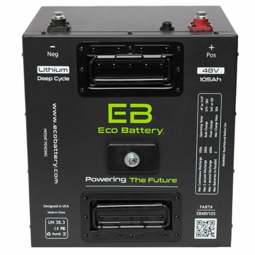 ECO Battery 48V / 105Ah Lithium Battery- Choose Your Model!