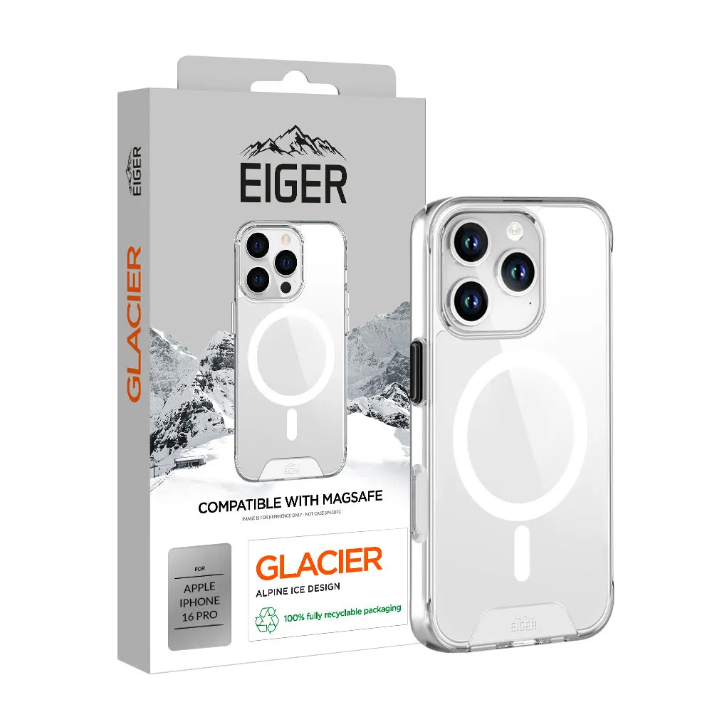 Eiger Glacier MagSafe Case for Apple iPhone 16 Pro in Clear