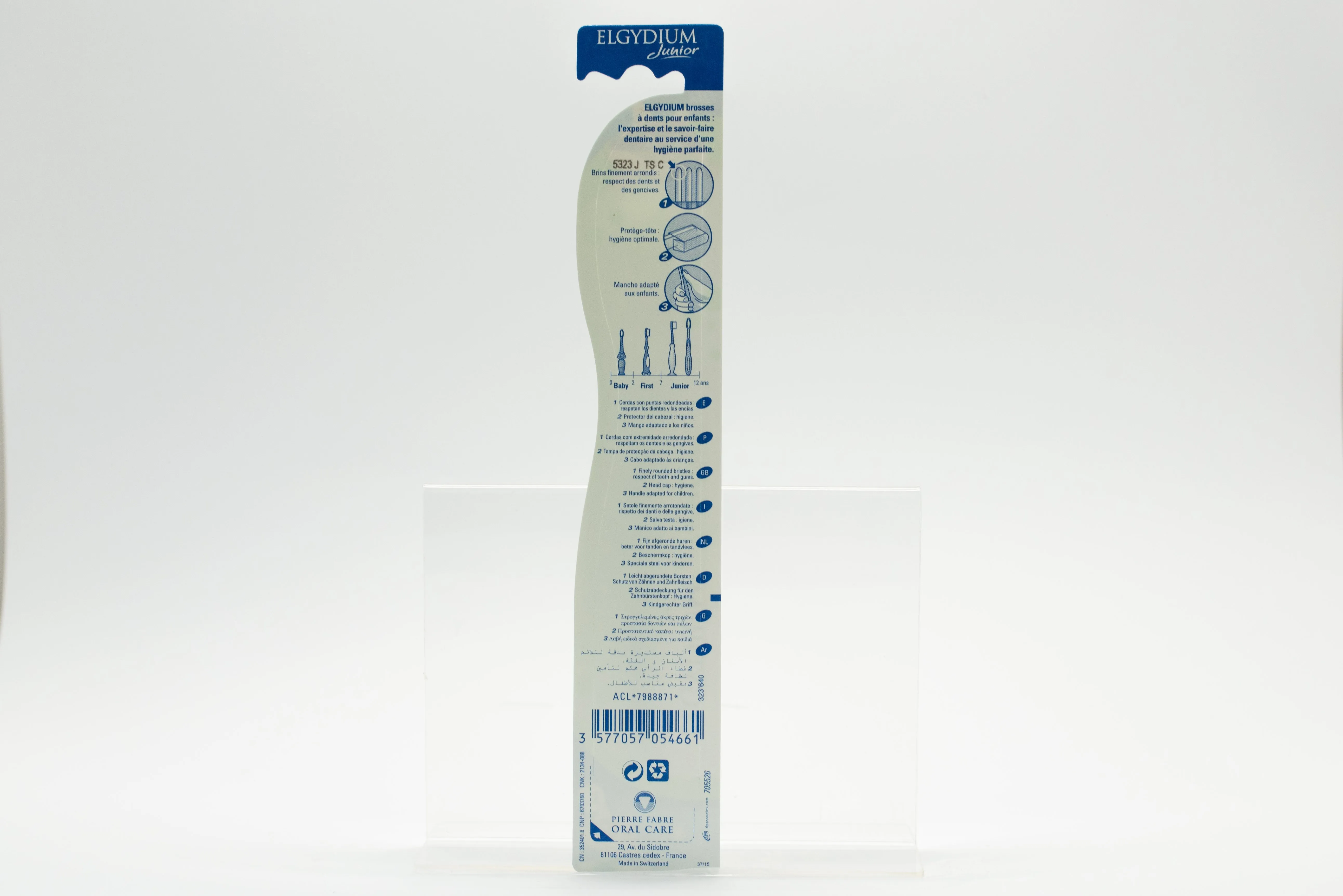 Elgydium Junior toothbrush from 7 to 12 years