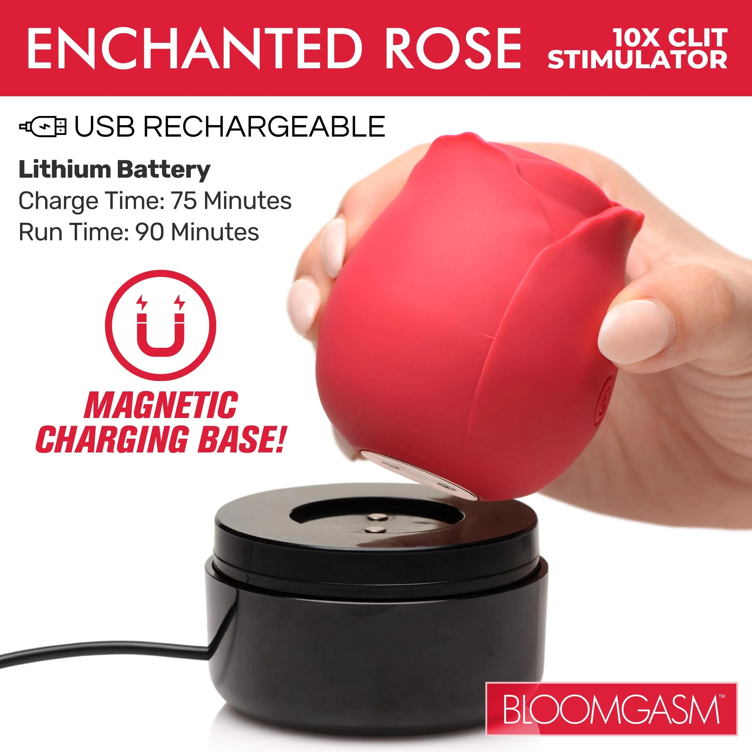 Enchanted Rose Clit Stimulator