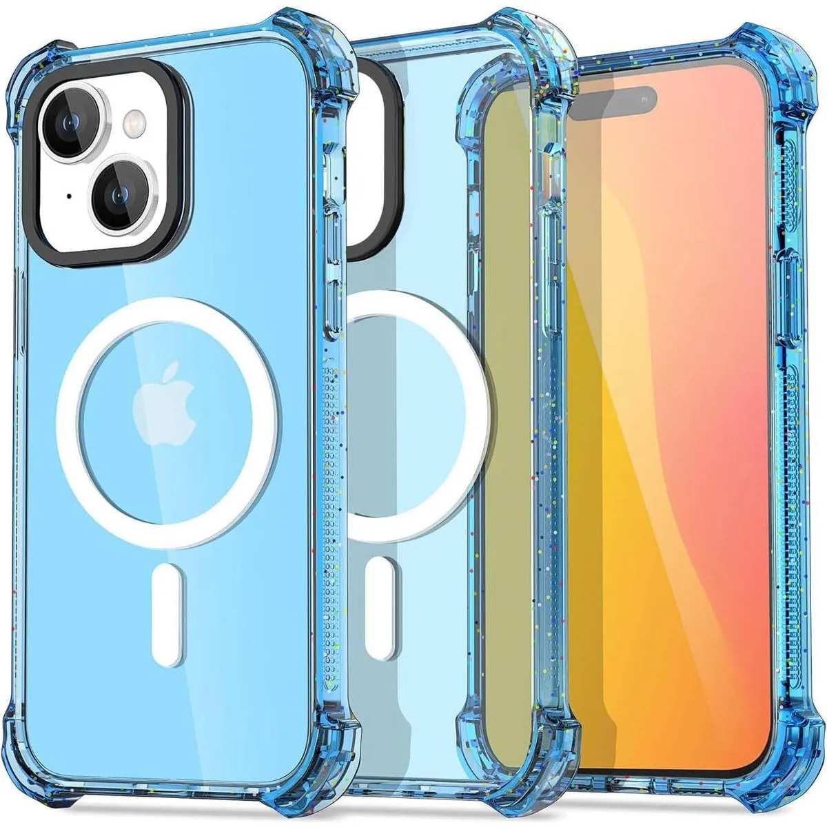 Entronix Apple iPhone 15 Plus/14 Plus [Magnetic-Compatible] Case - Bouncy Bumper,