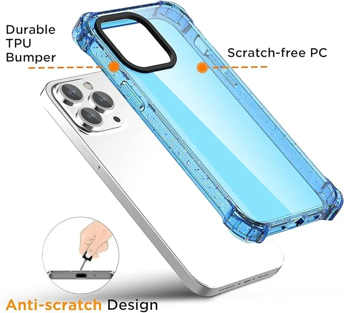 Entronix Apple iPhone 15 Plus/14 Plus [Magnetic-Compatible] Case - Bouncy Bumper,