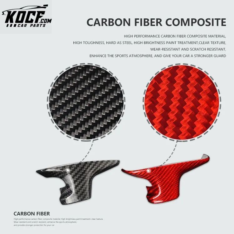 ES Carbon Fiber Car Interior Accessories Car Gear Shift Knob For Dodge Challenger Viper Charger