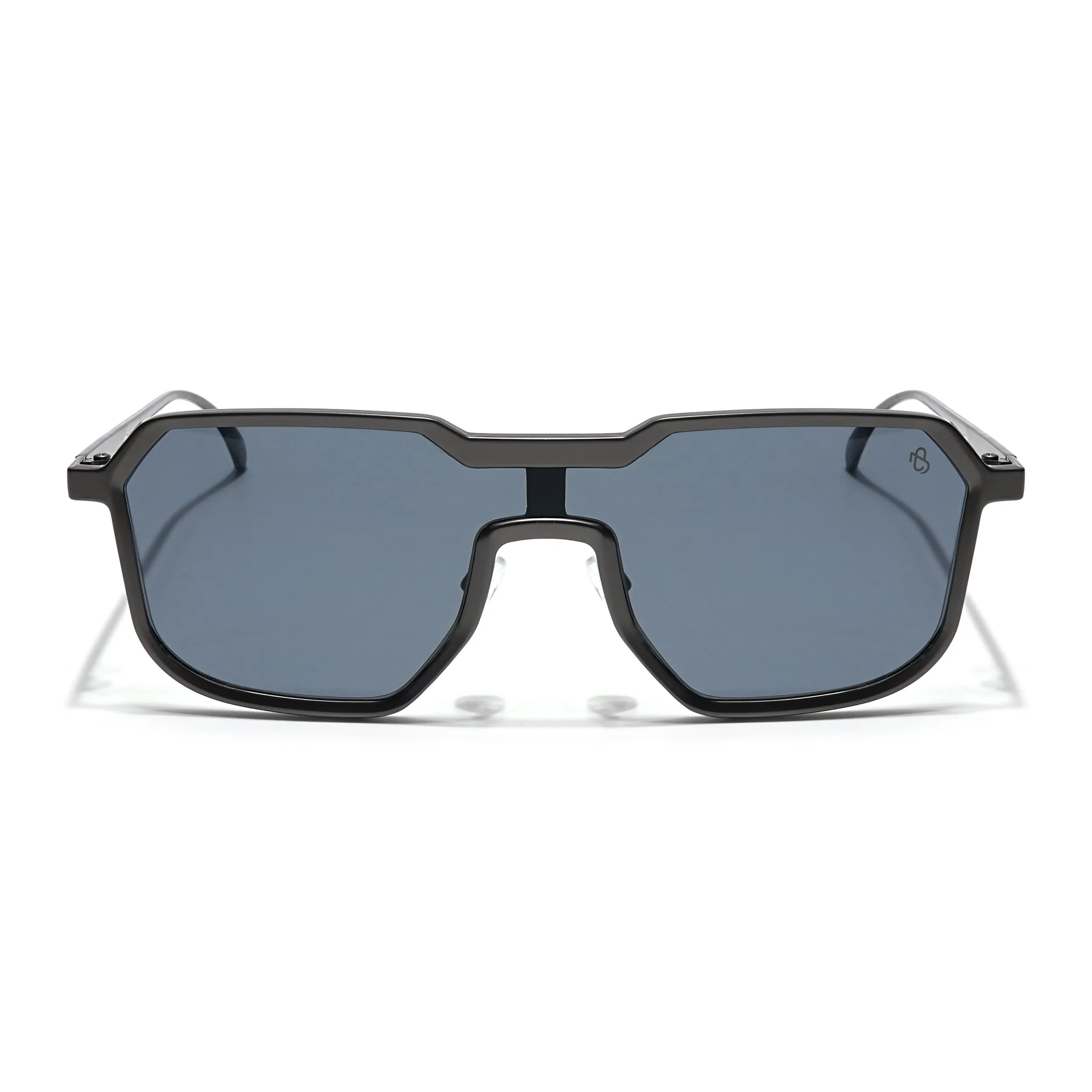 Eyejack Grey Square Sunglasses for Men & Women (RH9522CL859)