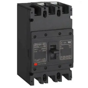 FGM6DC-3PLC-320 250A, 3 Pole DC Moulded Case Circuit Breaker (MCCB) Fixed Type 25kA 250 Amp, 1500VDC, 3 POLE CONNECTING TYPE