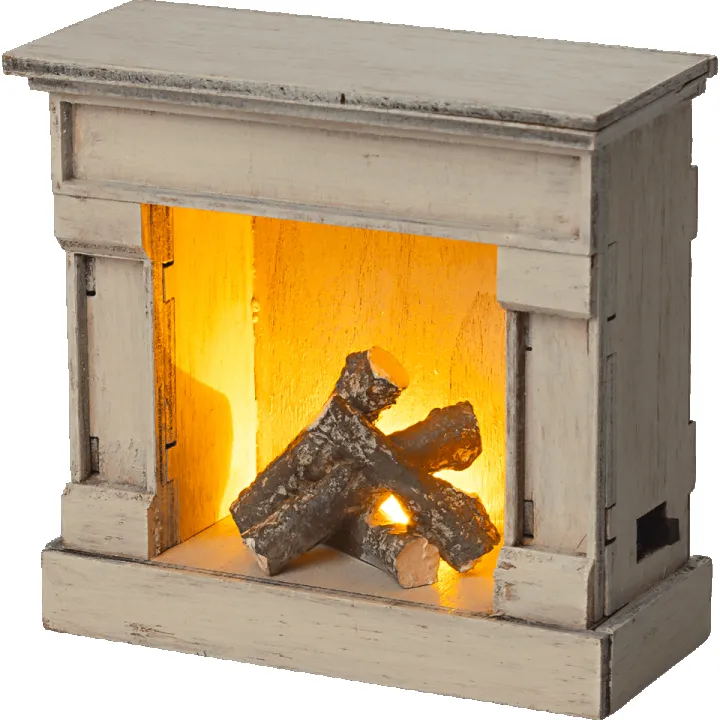 Fireplace- Off White | Mouse Size