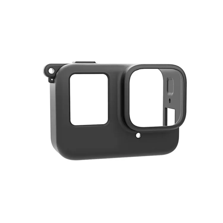 For Insta360 Ace Pro PULUZ Body Silicone Protective Case with Lens Cap (Black)