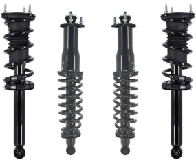 Front & Rear Complete Struts W/ Coil Spring For Lexus IS300 2001-2005 Sedan