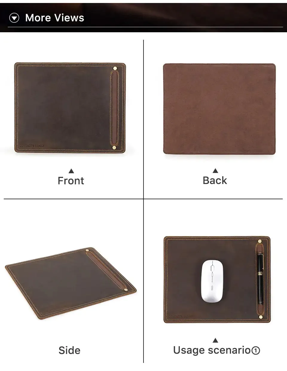 Genuine Leather Mouse Pad