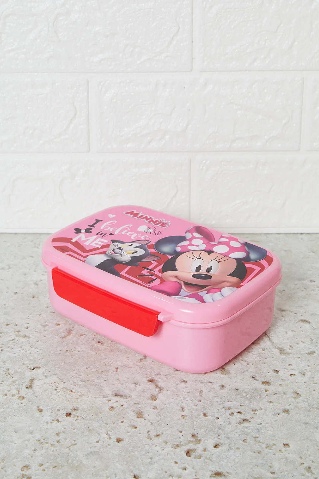 Girls Pink Minnie Mouse Lunch Box With Inner