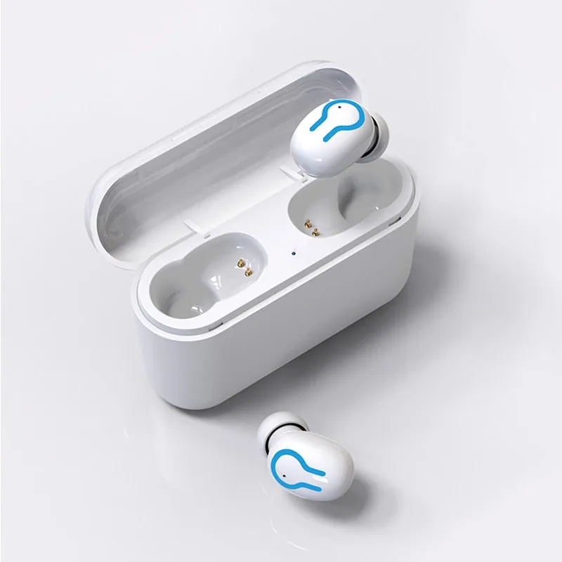 HBQ Bluetooth 5.0 Earphones Portable TWS Wireless In-ear 3D Stereo Sound With Mic Handsfree Sports Earbuds Auto Pairing Headset