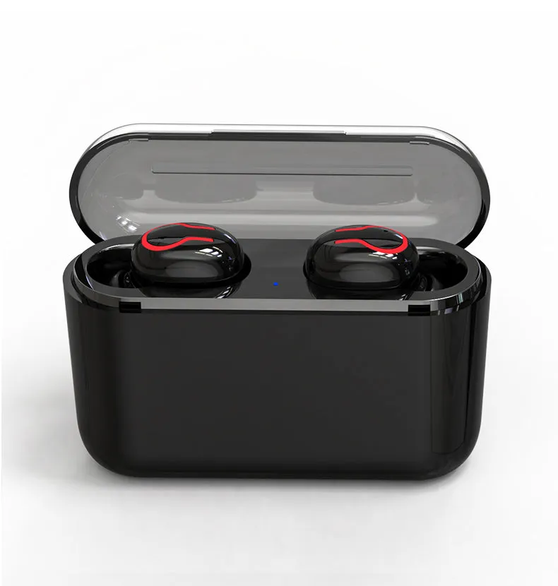 HBQ Bluetooth 5.0 Earphones Portable TWS Wireless In-ear 3D Stereo Sound With Mic Handsfree Sports Earbuds Auto Pairing Headset