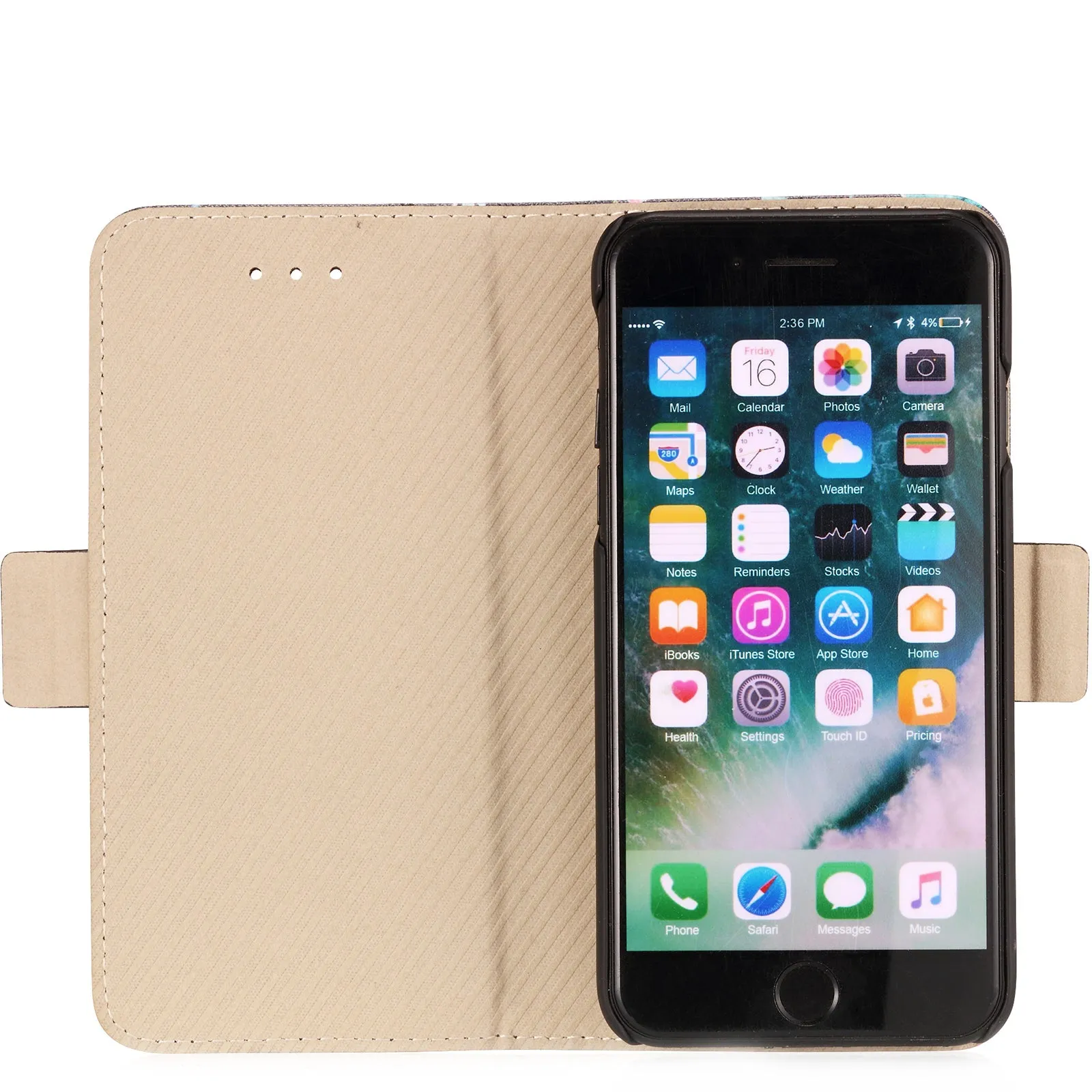 Holdit Style Mirror Wallet Case Sydney - Paradise Series for iPhone 8/7/6/6S - 3 Card Pockets