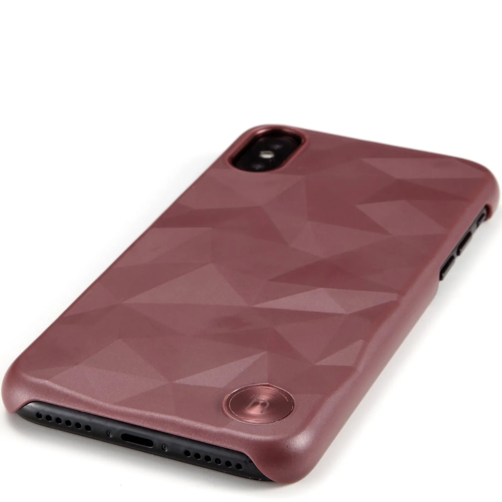 Holdit Style Phone Case for iPhone Xs / X Tokyo Series - Lush Maroon