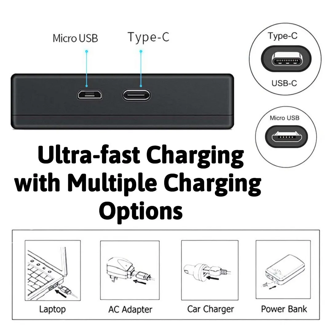 Hridz LP-E5 Battery Pack for Canon EOS Rebel and Kiss Cameras (100% Compatible with Original)