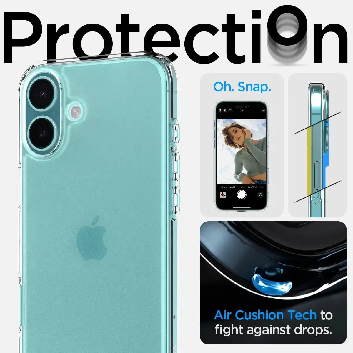 iPhone 16 Plus Case Ultra Hybrid Frost