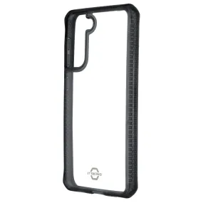 ITSKINS Hybrid Clear Case for Samsung Galaxy S21 4G & 5G - Black Tint/Clear