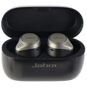 Jabra Elite 75t Earbuds True Wireless Earbuds w/ Charging Case - Titanium Black