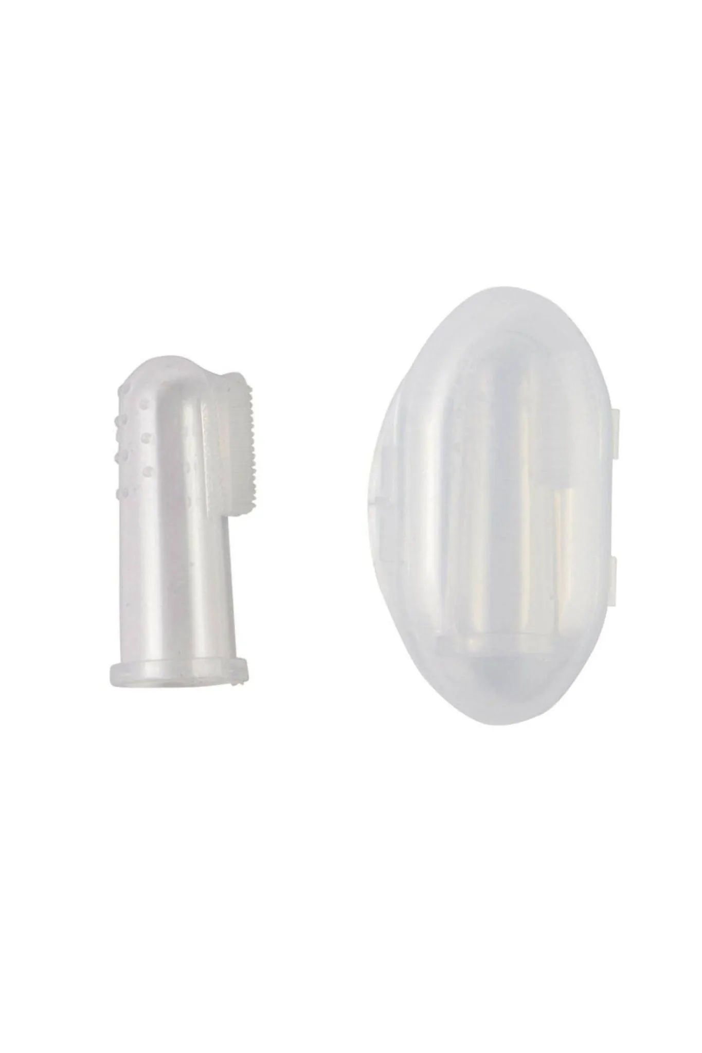 Jack N' Jill Silicone Finger Brush 2 Pack - Stage 1 (6M - 18M)