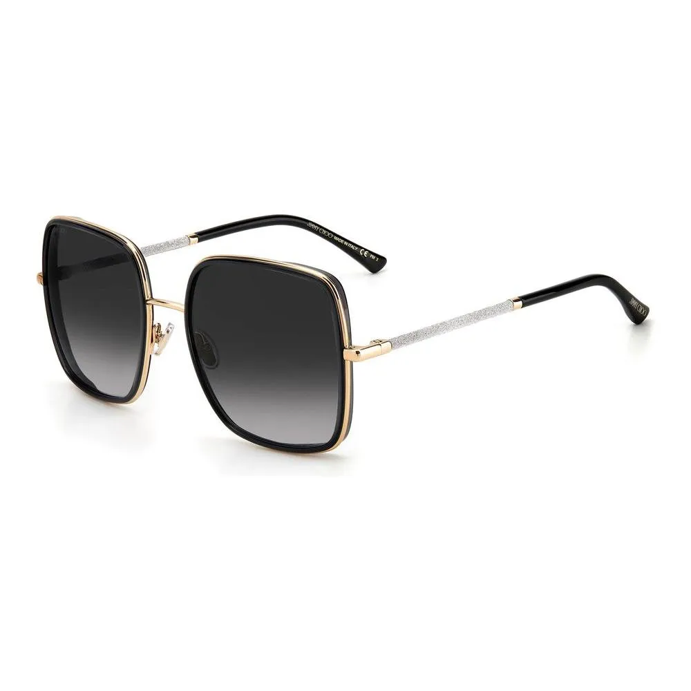 Jimmy Choo Gray Metal Sunglasses