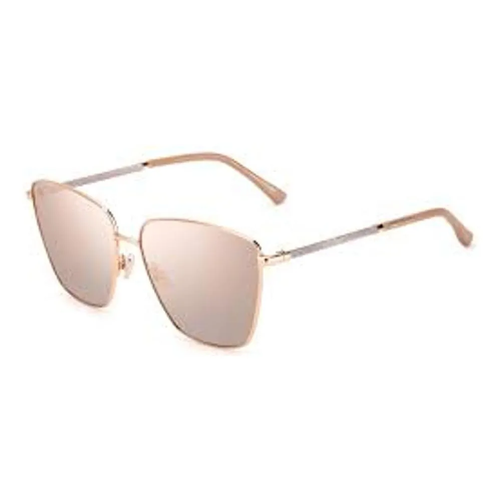 Jimmy Choo Pink Metal Sunglasses