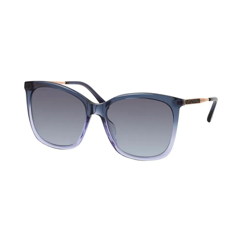 Jimmy Choo Purple Metal Sunglasses