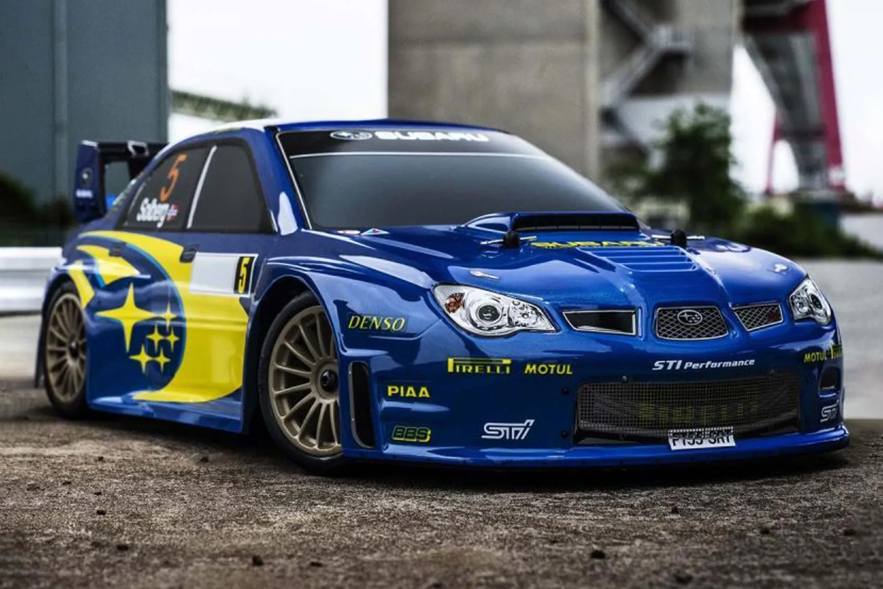 Kyosho Fazer Mk2 FZ02 Subaru Impreza WRC2006 1/10 Scale 4WD Car - RTR