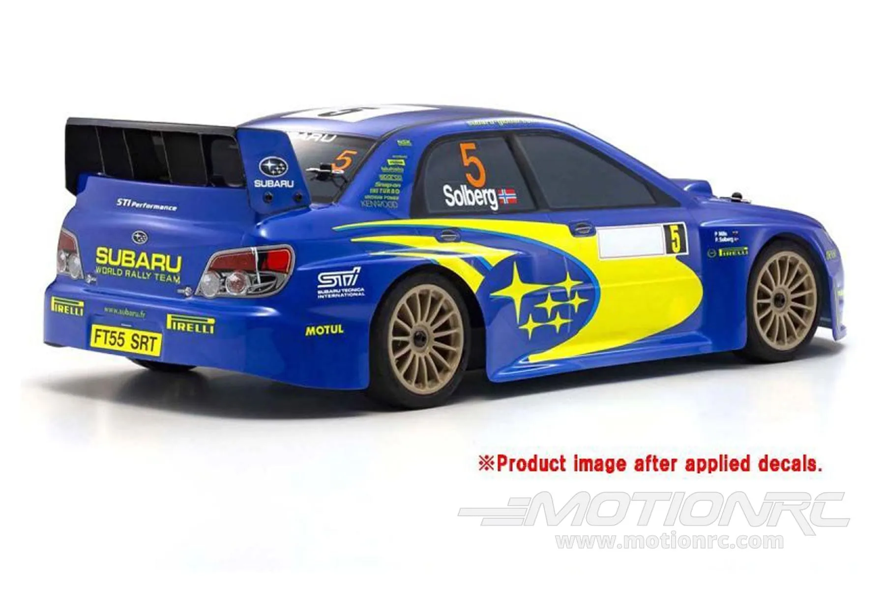 Kyosho Fazer Mk2 FZ02 Subaru Impreza WRC2006 1/10 Scale 4WD Car - RTR