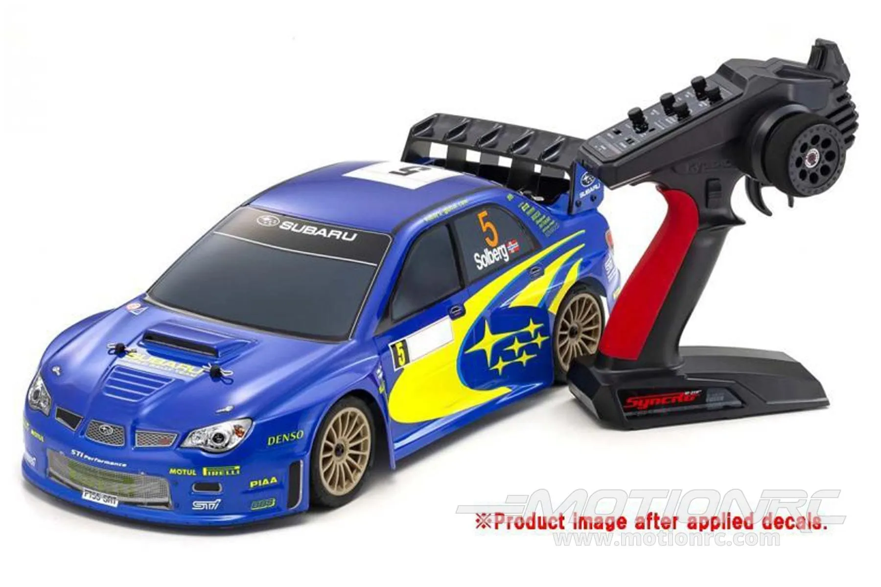 Kyosho Fazer Mk2 FZ02 Subaru Impreza WRC2006 1/10 Scale 4WD Car - RTR